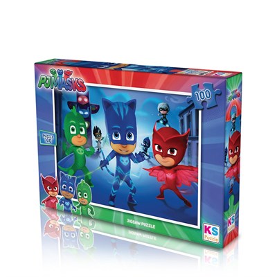 PJM 714  KS, Pjm Masks 100 Parça Çocuk Puzzle