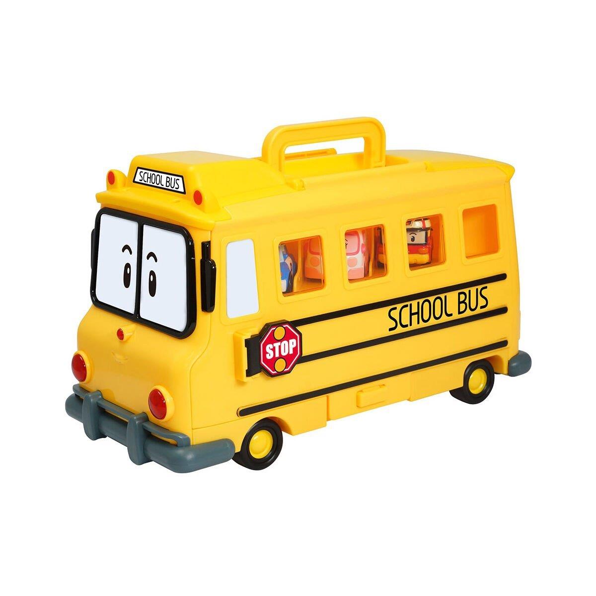 POLI 83148 ROBOCAR POLİ OKUL OTOBÜSÜ FİGÜR KUTUSU