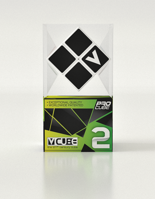 V-Cube Pro Cube - 2x2x2 Beyaz Düz