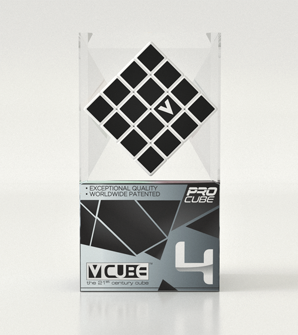 V-Cube Pro Cube - 4x4x4 Beyaz Düz