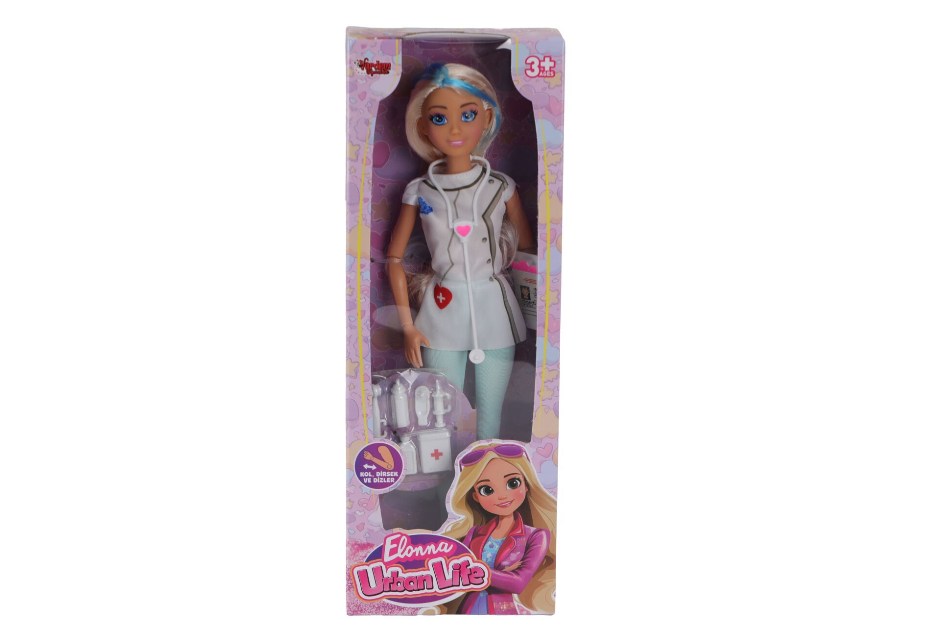 WG-661039 36 38 21 KUTULU 29CM 4 ASORTİ AKSESUARLI