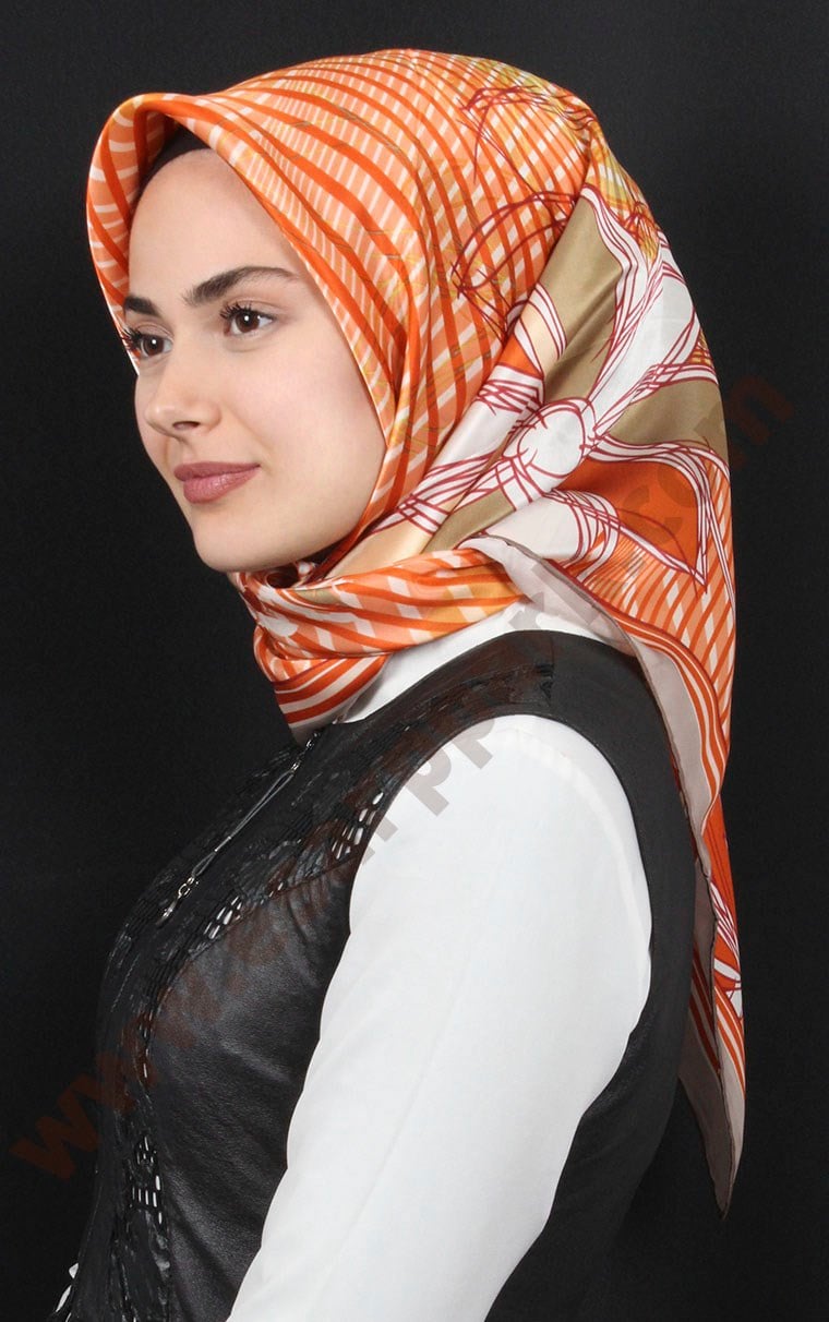 % 30 İpek Eşarp 5281-10