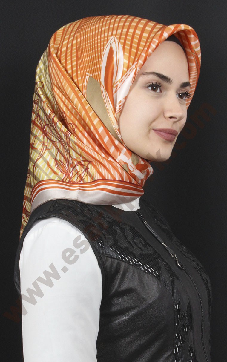 % 30 İpek Eşarp 5281-10