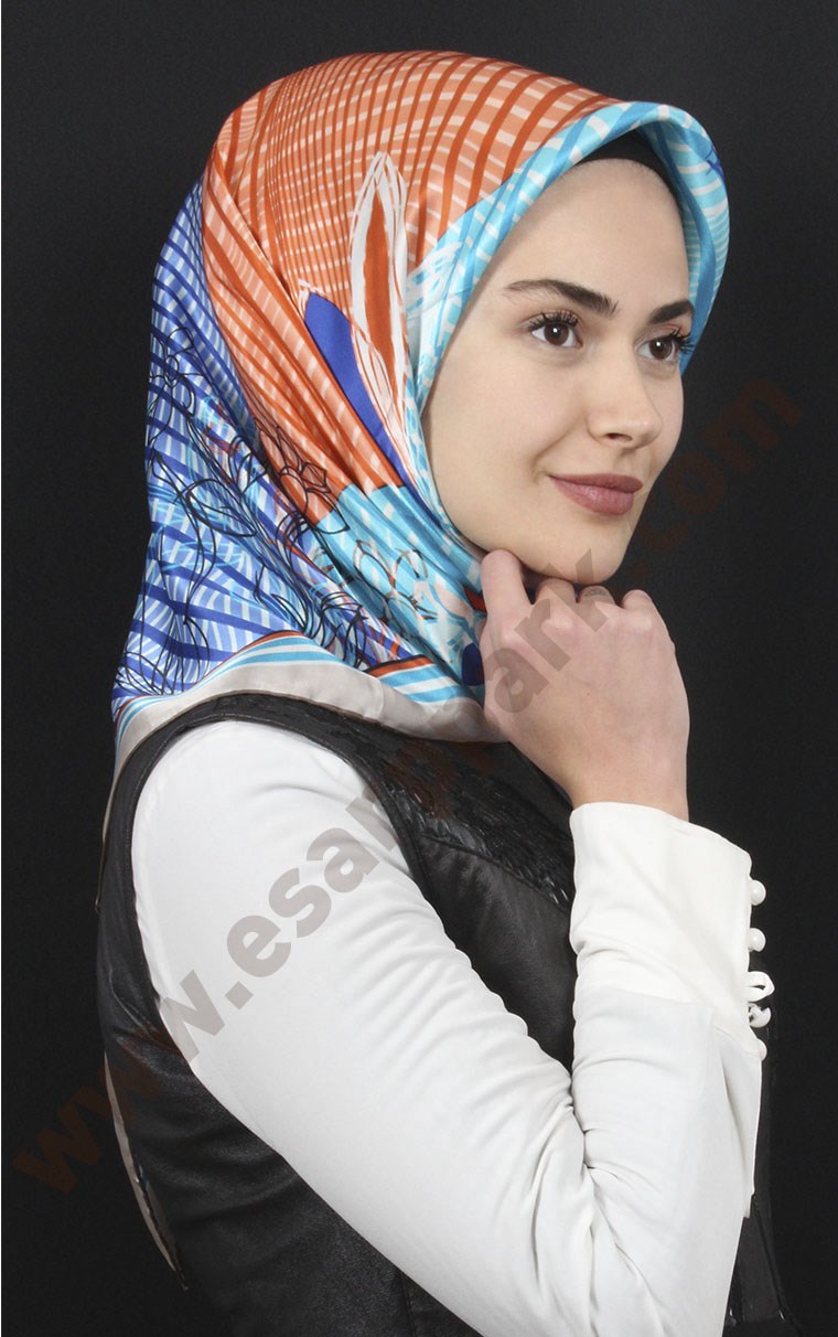 % 30 İpek Eşarp 5281-12