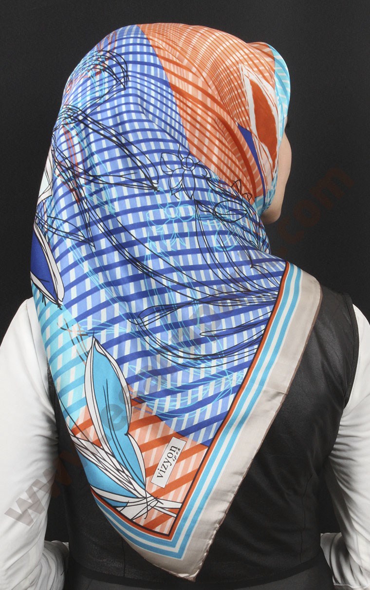 % 30 İpek Eşarp 5281-12