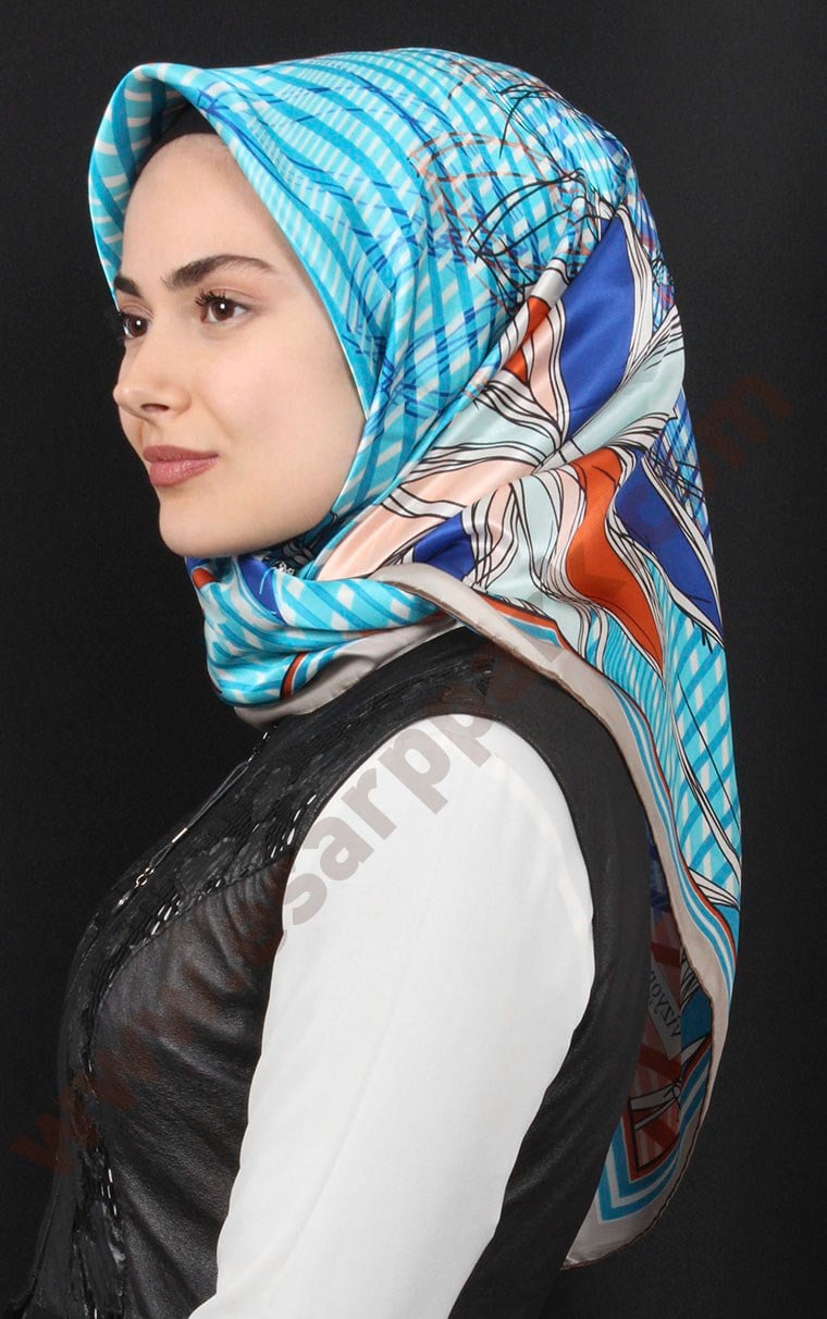 % 30 İpek Eşarp 5281-12