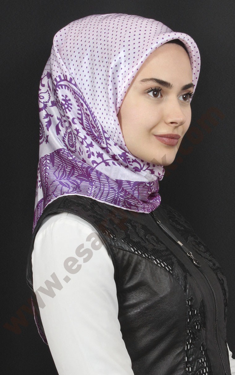 % 30 İpek Eşarp 5281-37