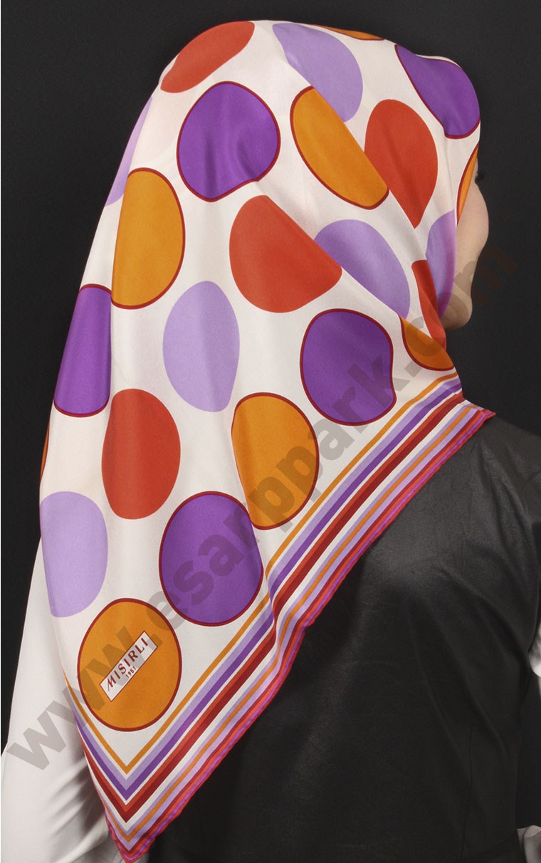 % 100 İpek Eşarp 5281-52