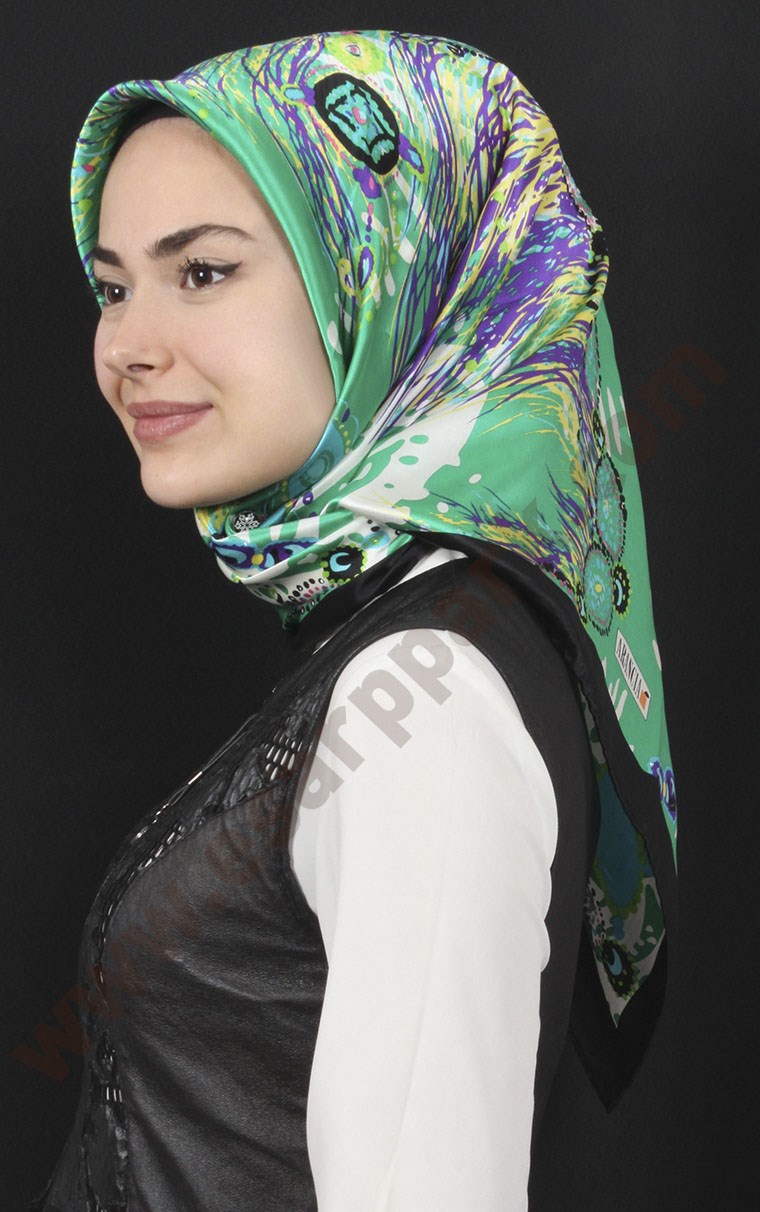 % 30 İpek Eşarp 5281-53