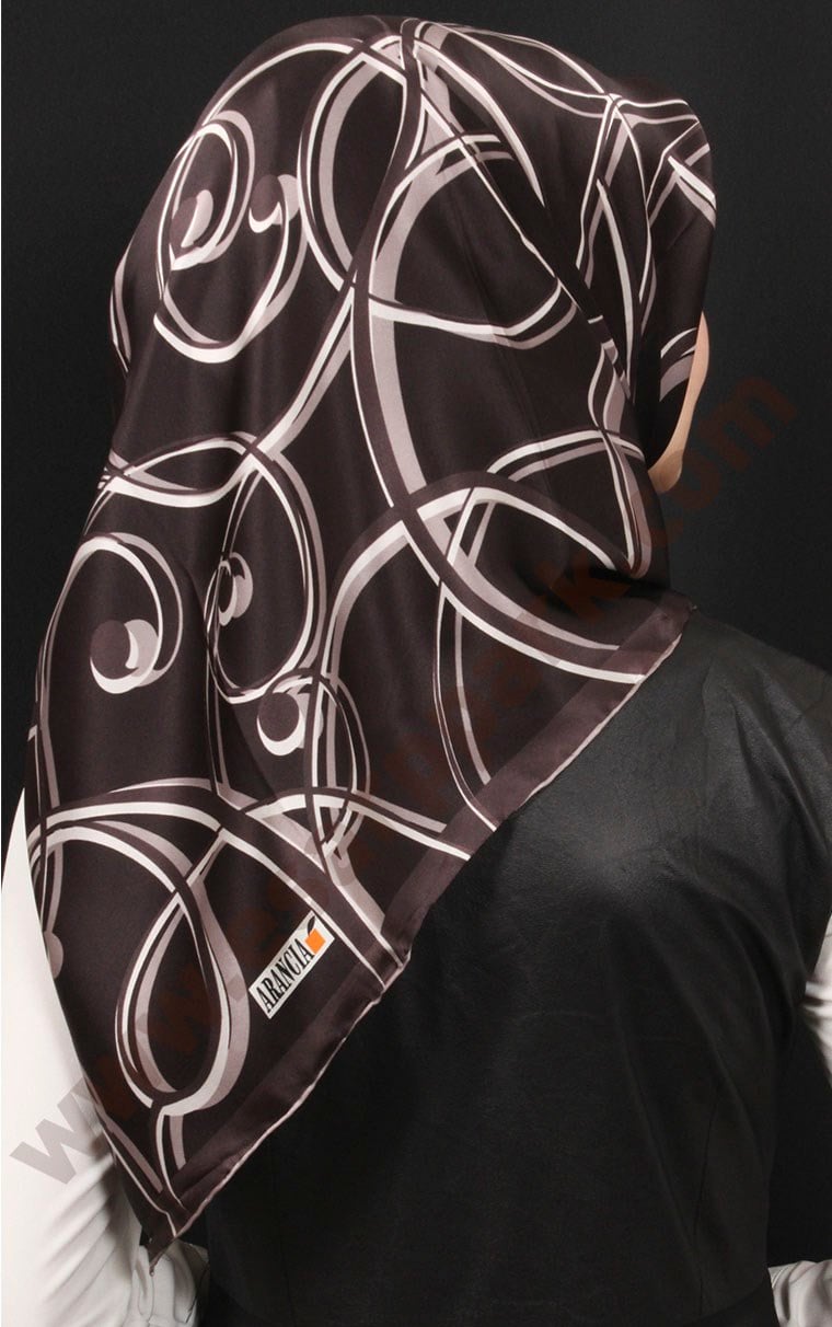 % 100 İpek Eşarp 5281-55