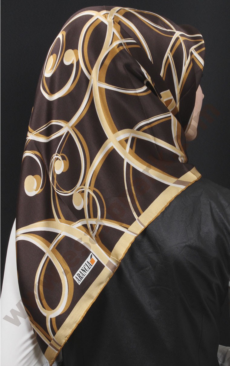 % 100 İpek Eşarp 5281-56