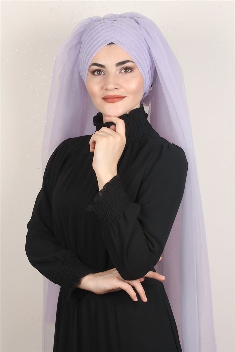 Âlâ Tül Şal 2021-7 Lila