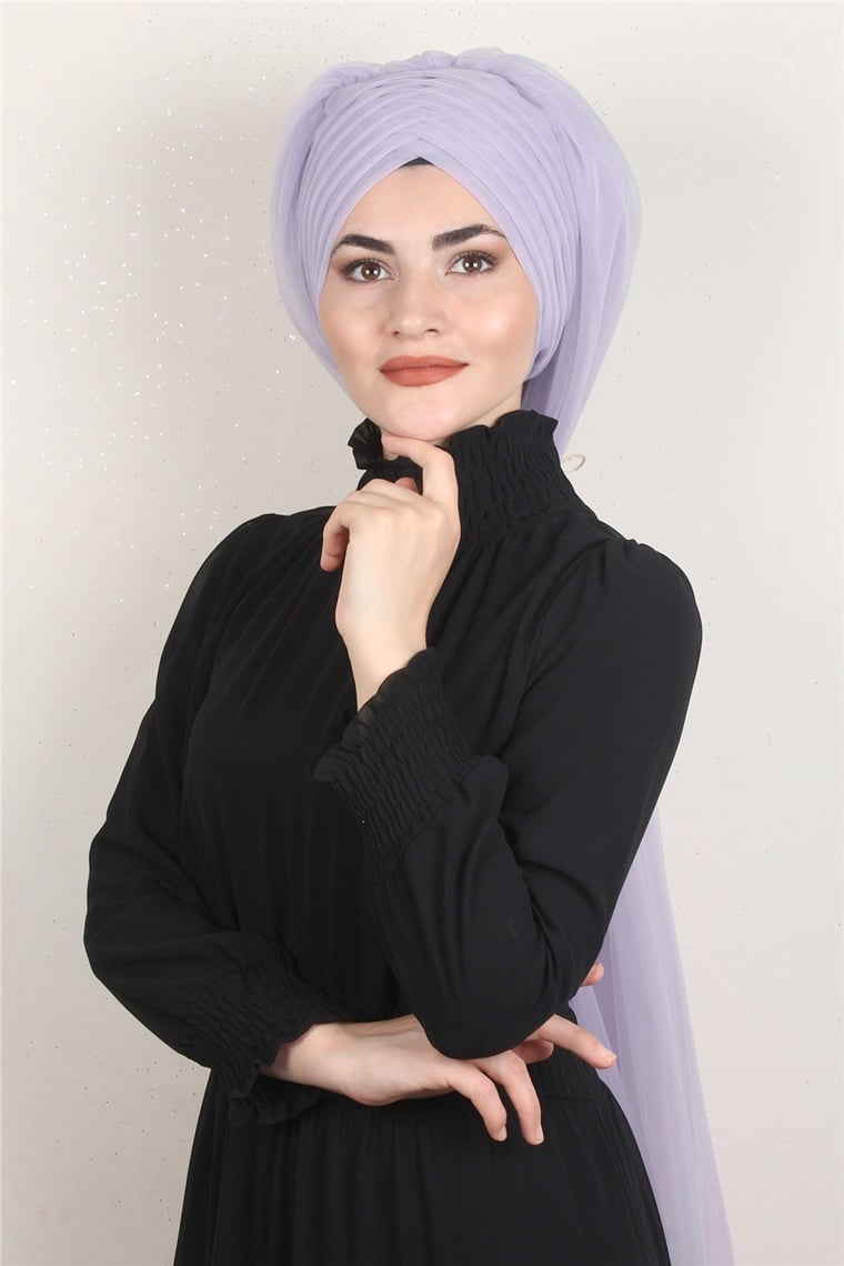Âlâ Tül Şal 2021-7 Lila
