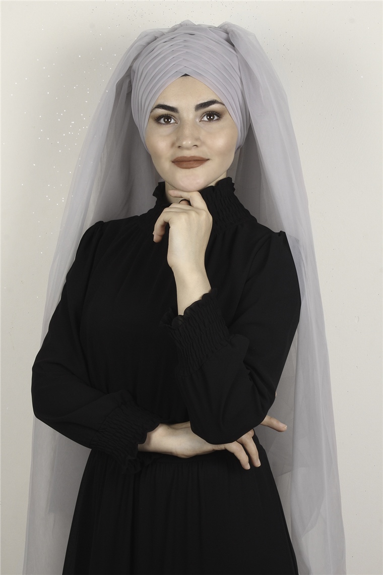 Âlâ Tül Şal 2021-8 Gümüş