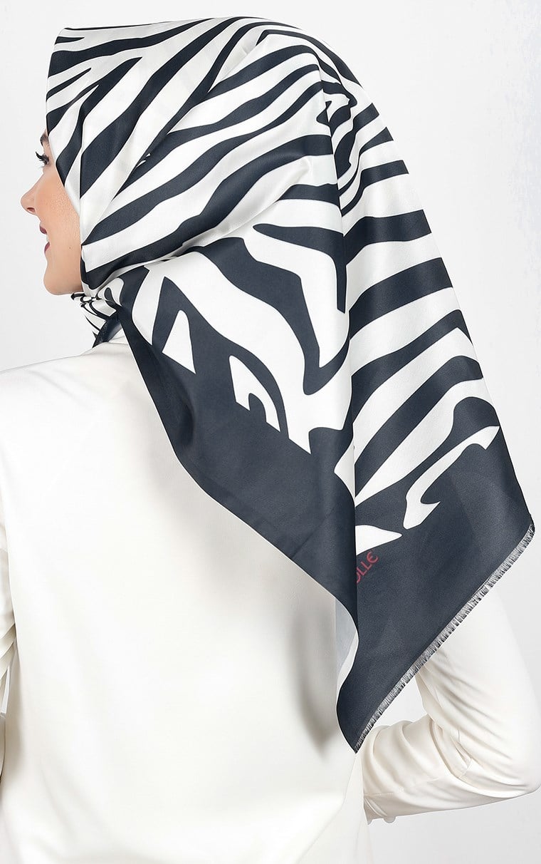 Tafta Dijital Eşarp 1338-7