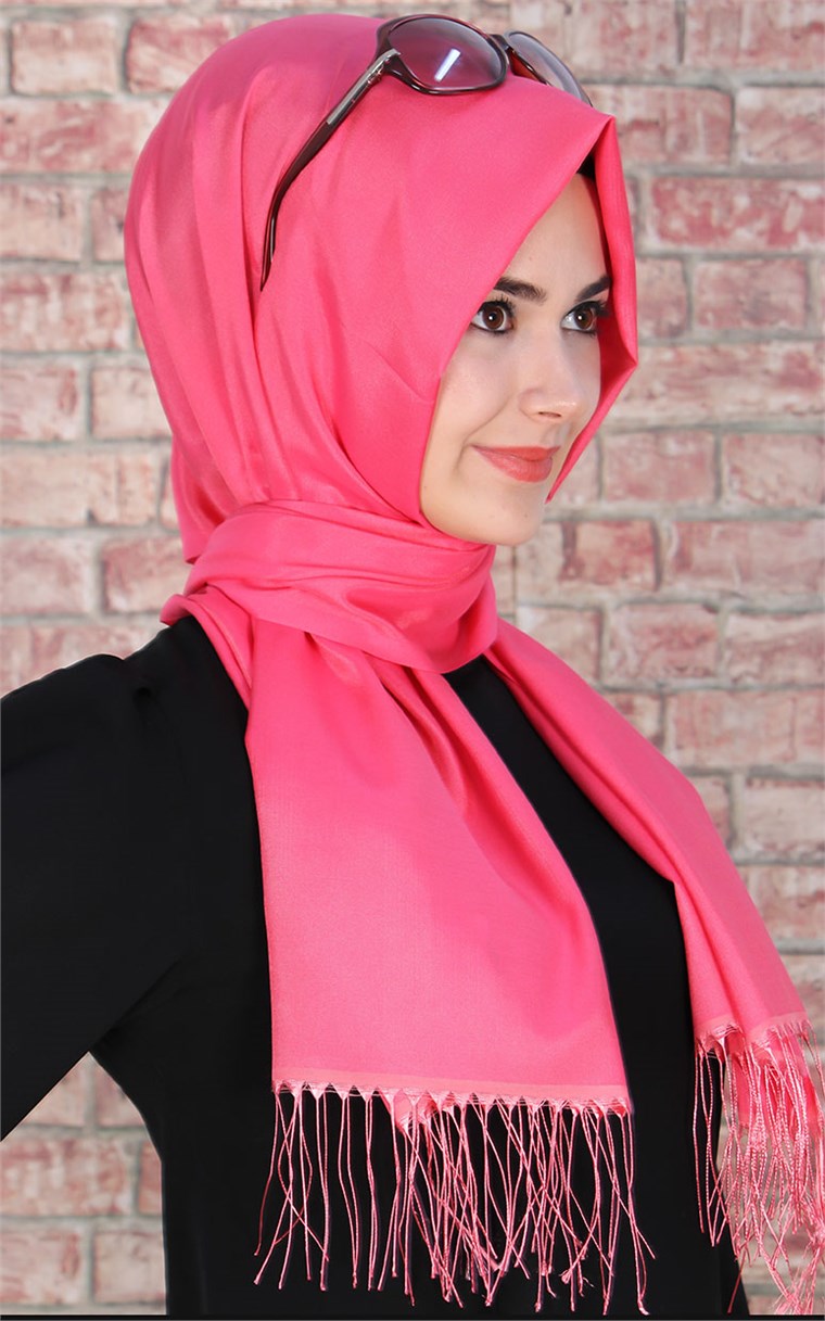 500-0001-20 ÇİFT YÖNLÜ İPEKSİ ŞAL