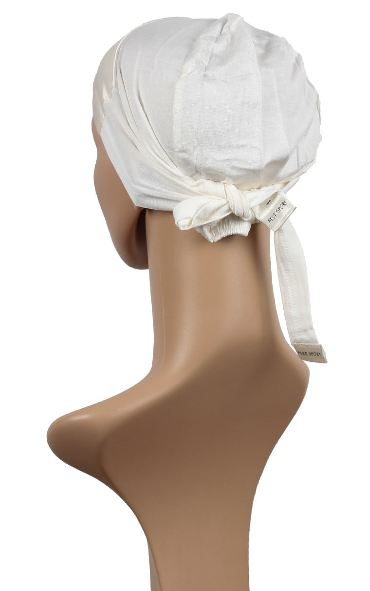 Aker Likralı Saten Bone 2502-16 Ekru