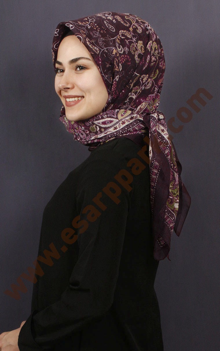 %100 Pamuk Şal Eşarp 1038-35