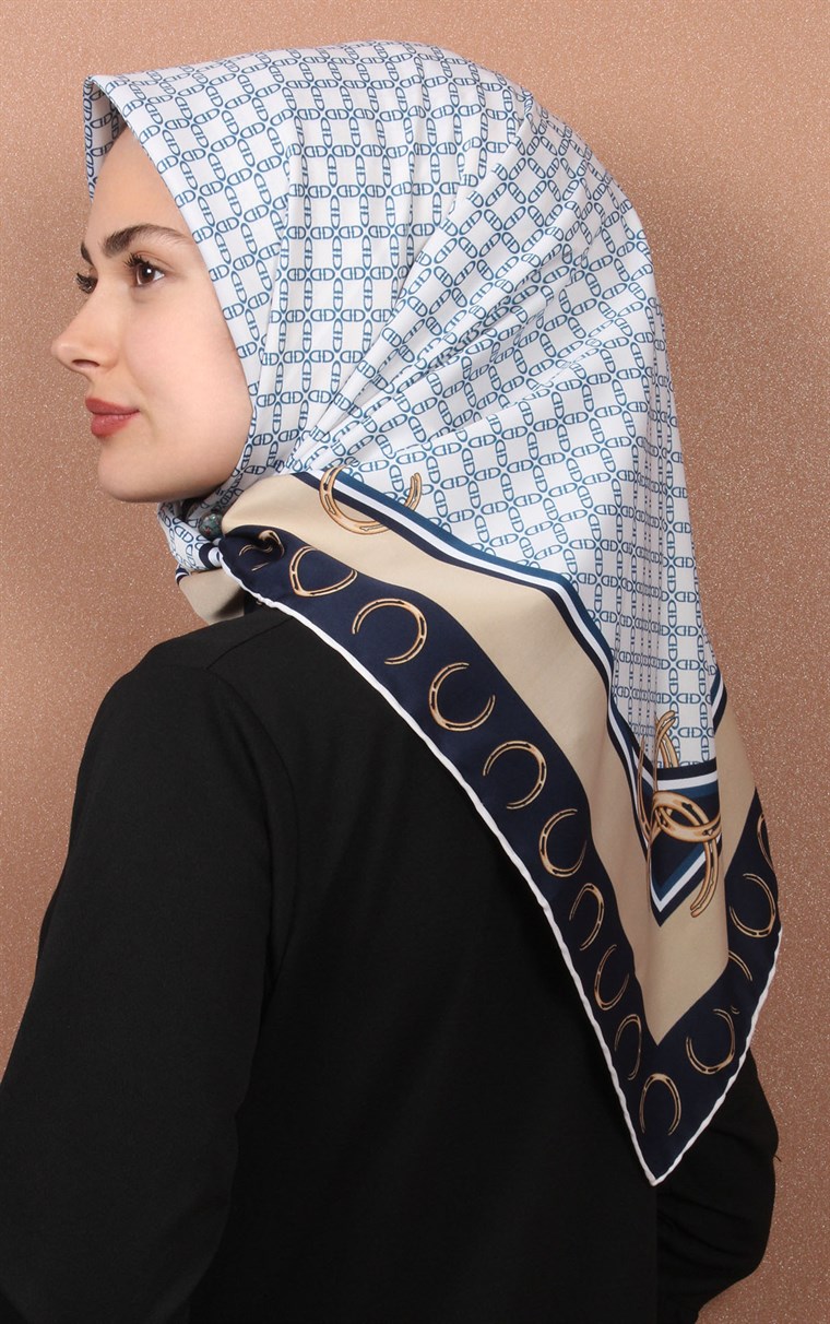 102-0008-10 U.S POLO ASSN EŞARP SİYAH KIRMIZI