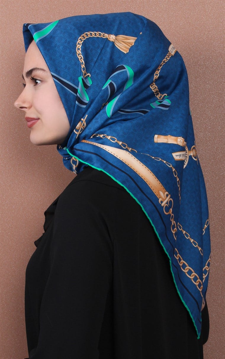 102-0023-04 U.S POLO ASSN EŞARP PUDRA LACİVERT