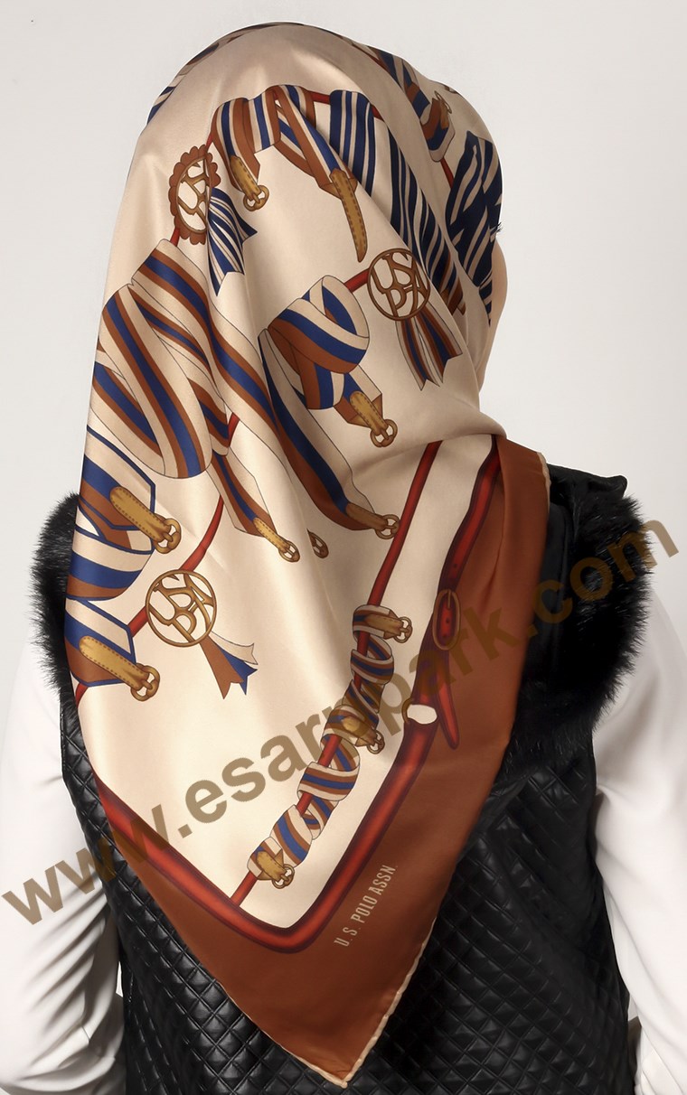 102-0026-10 U.S POLO ASSN EŞARP VİZON