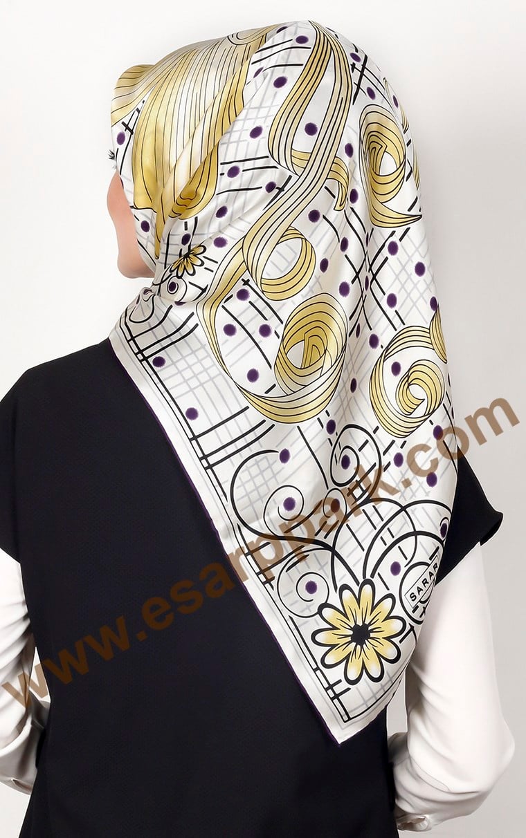 1278-9 SARAR İPEK EŞARP