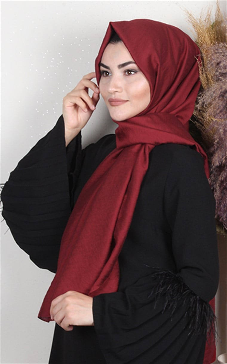 %15 İpeK Cazz Şal 3060-2 Bordo
