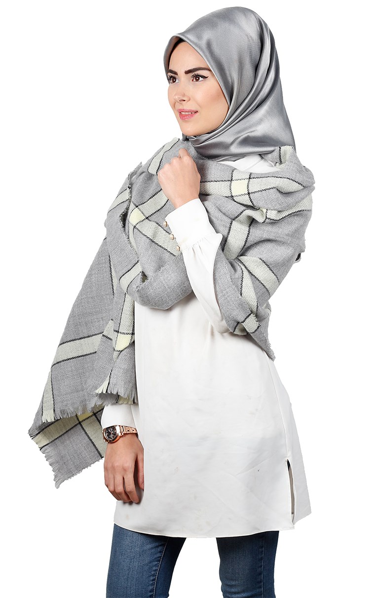 Yün Omuz Şalı 9001-65
