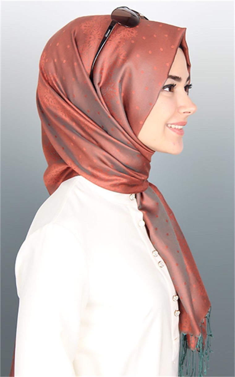 500-0013-30 ÇİFT YÖNLÜ İPEKSİ ŞAL