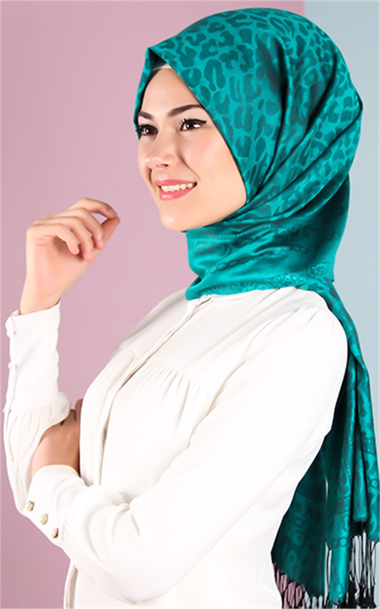 500-0015-24 ÇİFT YÖNLÜ İPEKSİ ŞAL