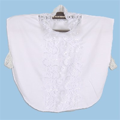 Lüx Dantelli Boyunluk 2512-3 Beyaz