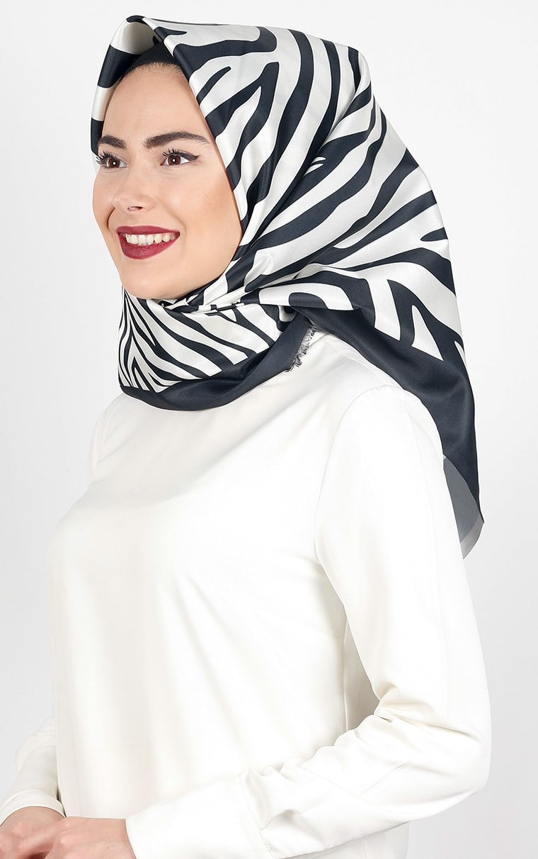 Tafta Dijital Eşarp 1338-7