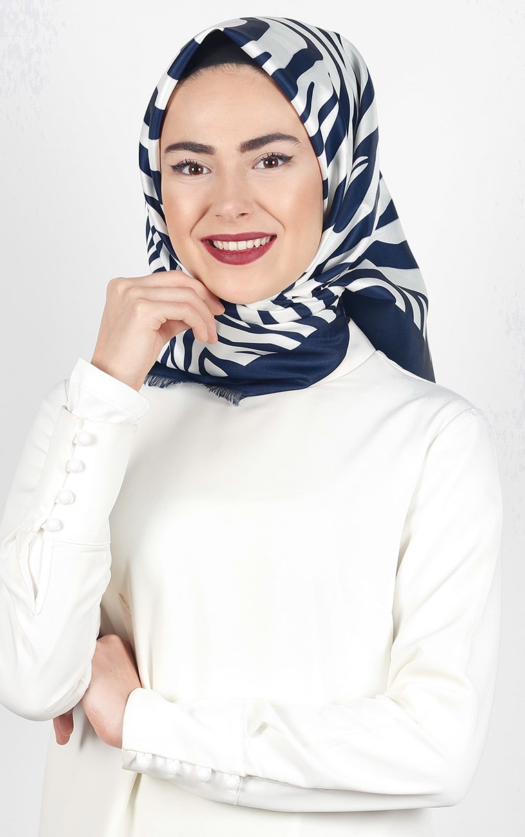 Tafta Dijital Eşarp 1338-8