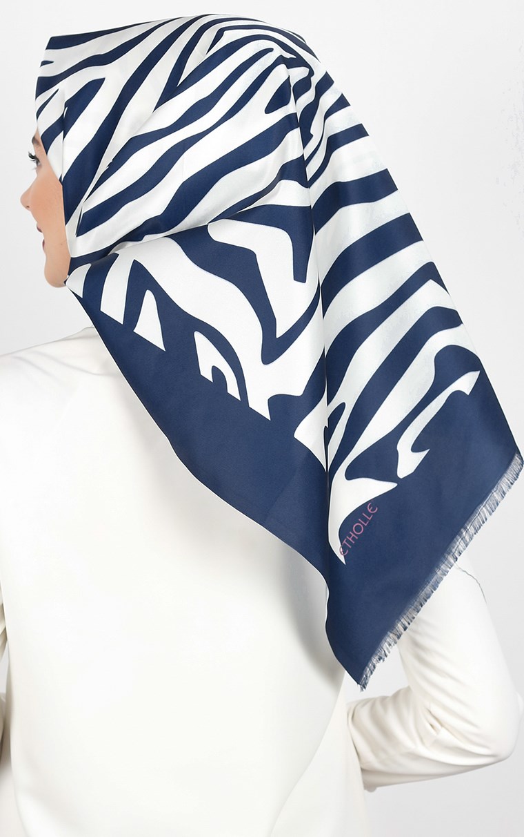 Tafta Dijital Eşarp 1338-8