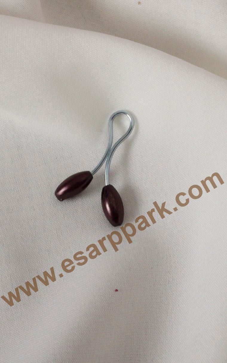 302-0001-14 İNCİLİ EŞARP İĞNESİ