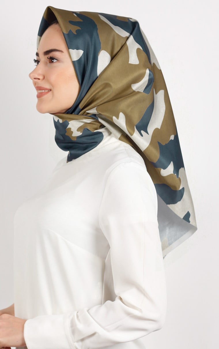 Tafta Dijital Eşarp 1339-4