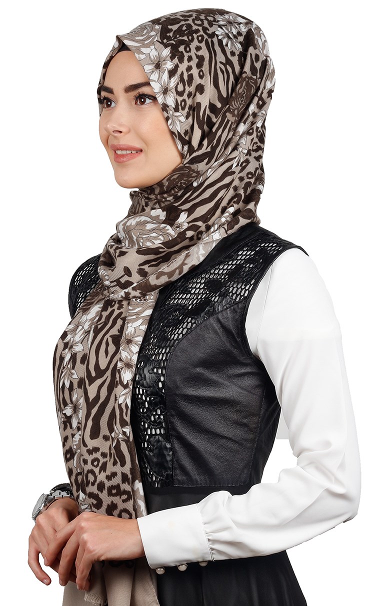 Kışlık Yünlü Şal 5181-3