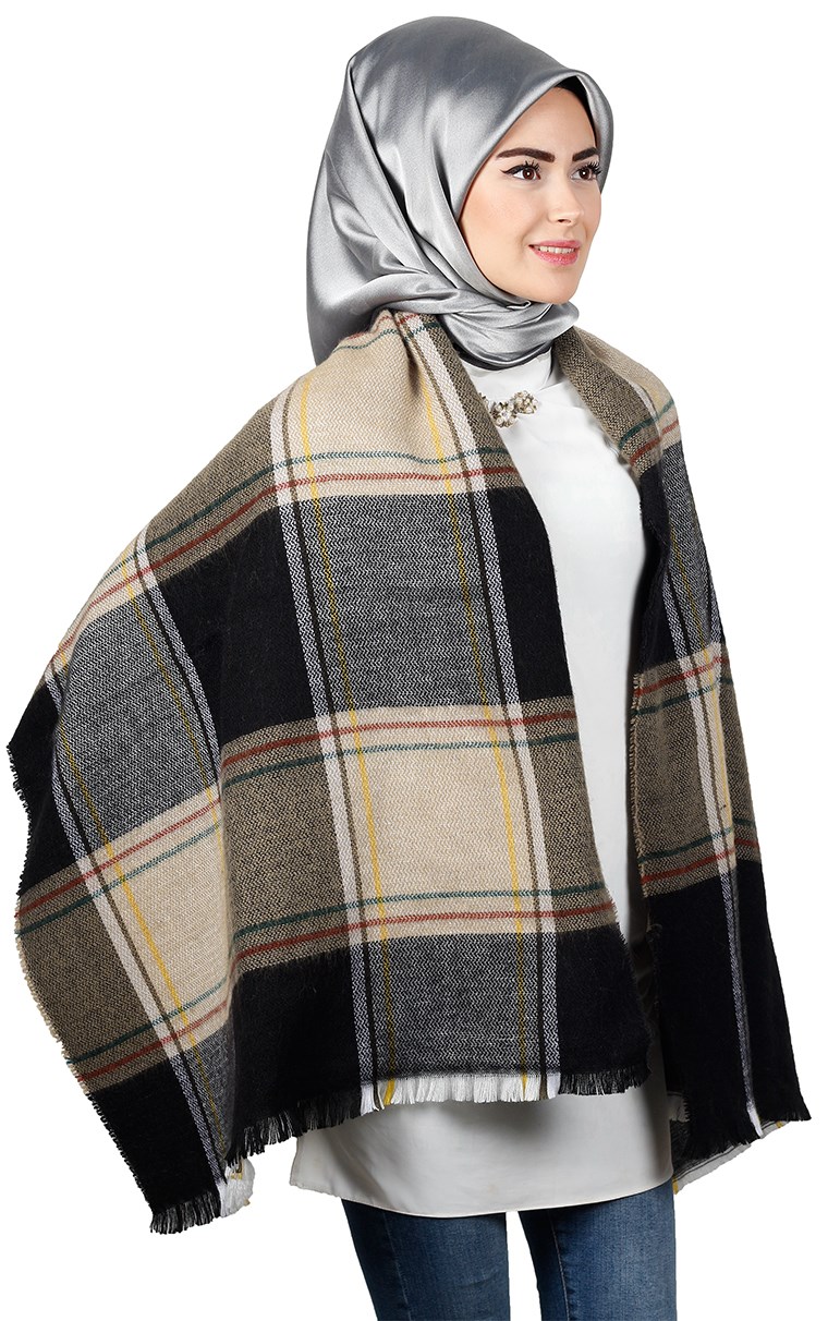 Yün Omuz Şalı 9001-62