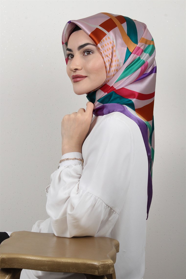 4501-05 ARMİNE İPEK VİZON KAHVE