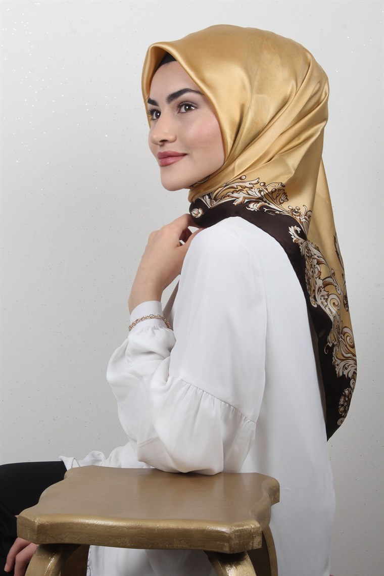 4504-11 ARMİNE İPEK YEŞİL SİYAH