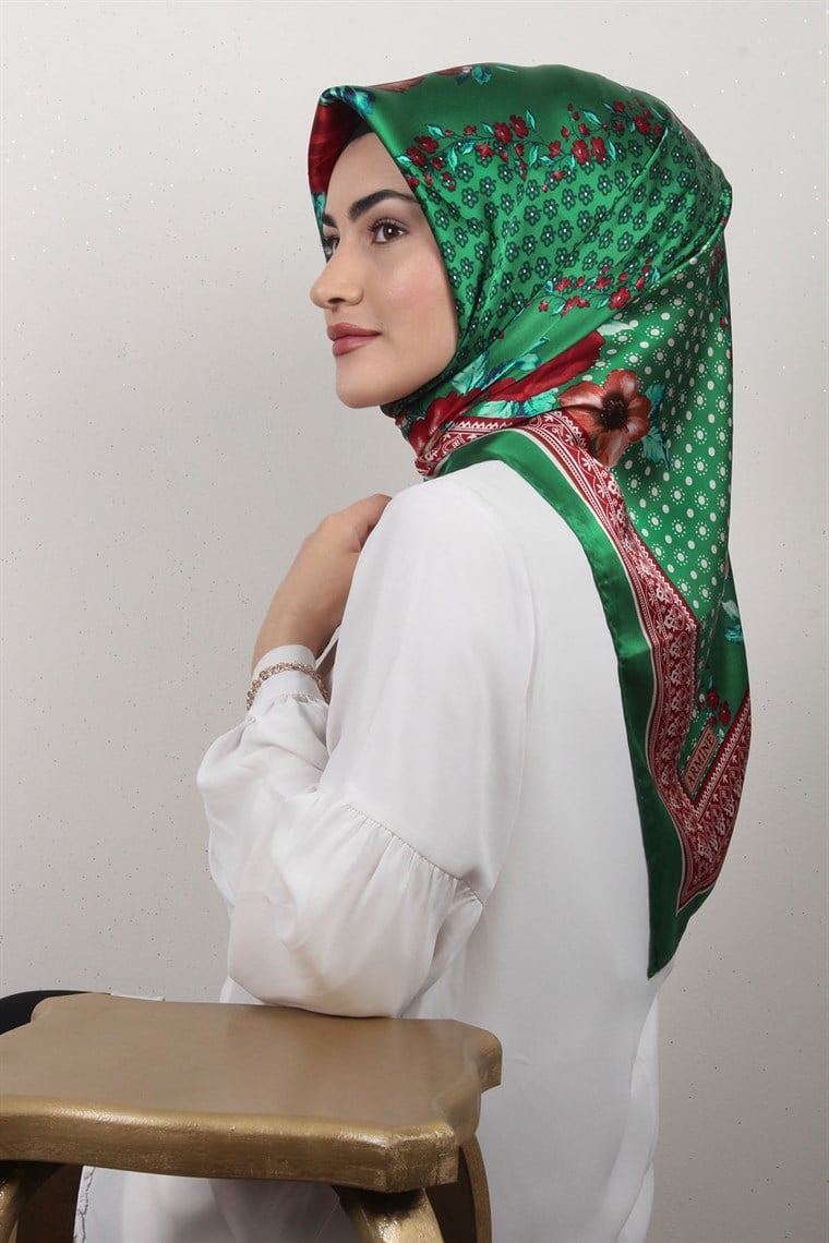 4504-12 ARMİNE İPEK BORDO VİZON