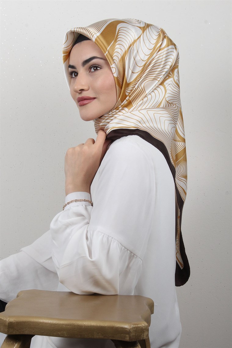 4504-32 ARMİNE İPEK KIRMIZI VİZON