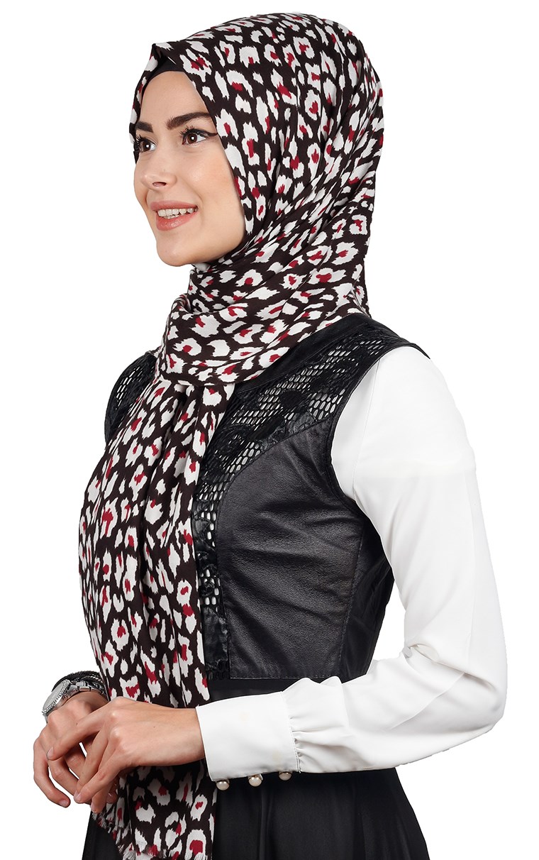 Kışlık Yünlü Şal 5182-4
