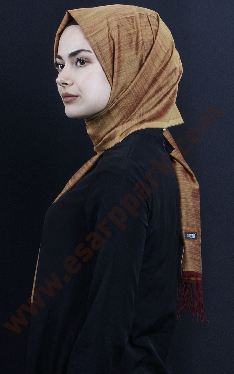 500-0001-22 ÇİFT YÖNLÜ İPEKSİ ŞAL