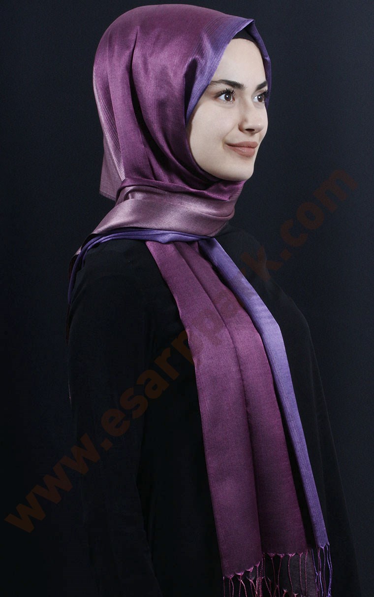 500-0003-02  ÇİFT YÖNLÜ İPEKSİ ŞAL PUDRA