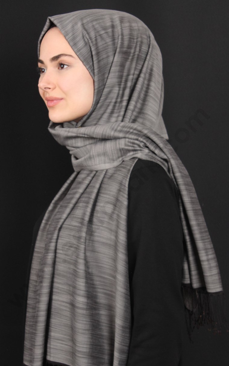 500-0003-10  ÇİFT YÖNLÜ İPEKSİ ŞAL