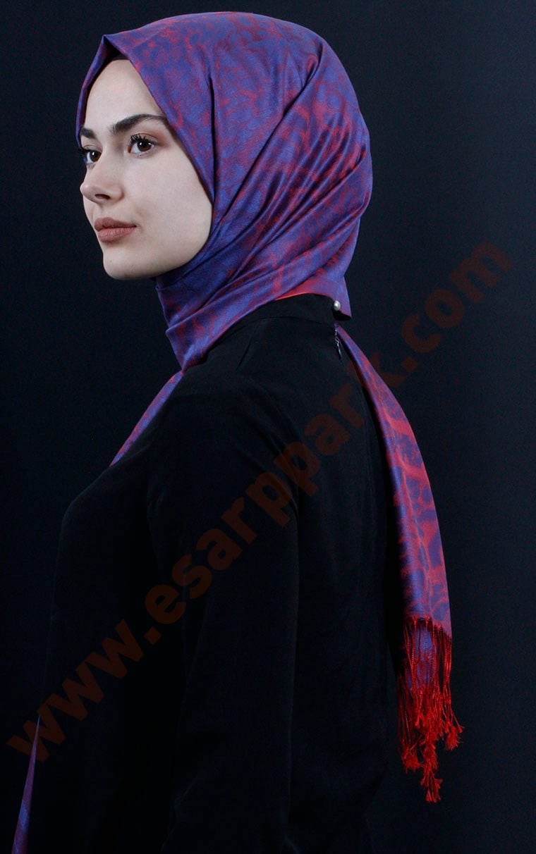 500-0013-09 ÇİFT YÖNLÜ İPEKSİ ŞAL