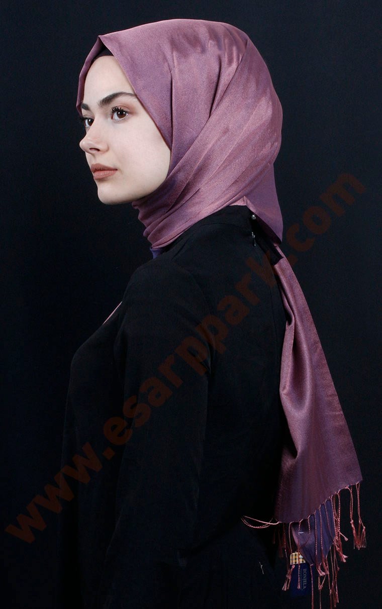 500-0013-33 ÇİFT YÖNLÜ İPEKSİ ŞAL