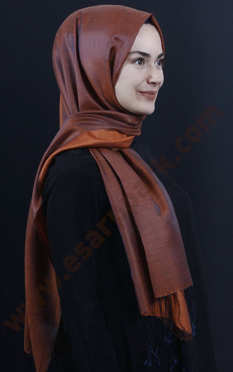 500-0015-40 ÇİFT YÖNLÜ İPEKSİ ŞAL