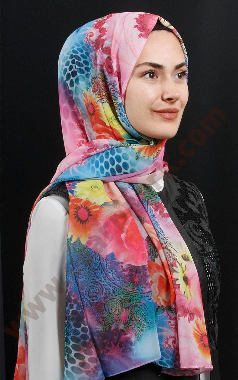 Fiesta Krep Şal 525-0001-37 